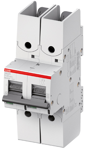 S802S D40 R Автоматический выключатель 2-полюсный, 40A, Icu=50kA (хар-ка D) ABB, 2CCS862002R0401